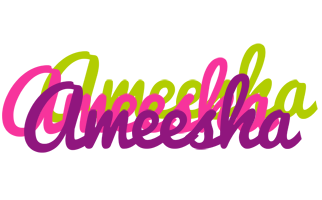 Ameesha flowers logo