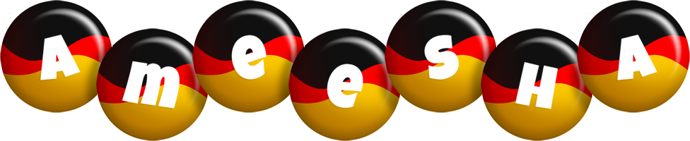 Ameesha german logo