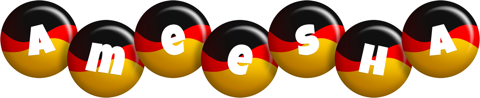 Ameesha german logo