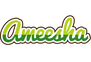 Ameesha golfing logo