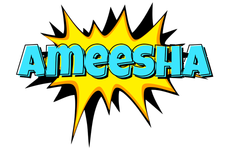 Ameesha indycar logo