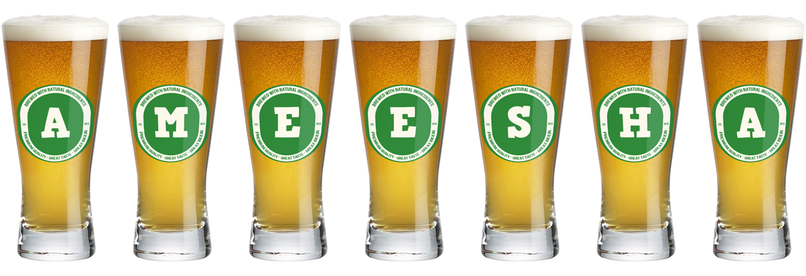Ameesha lager logo