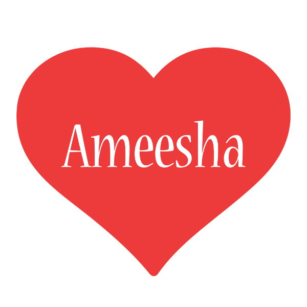 Ameesha love logo