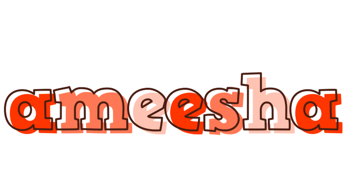 Ameesha paint logo
