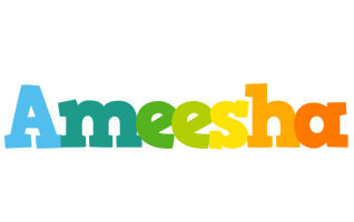 Ameesha rainbows logo