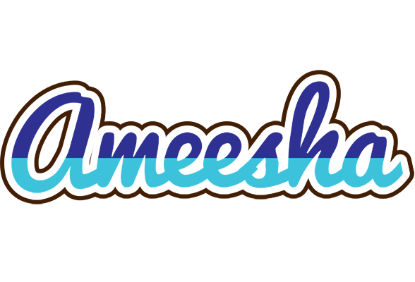 Ameesha raining logo