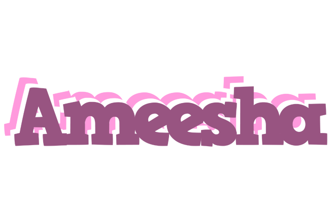 Ameesha relaxing logo