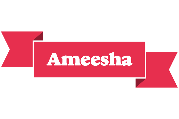 Ameesha sale logo