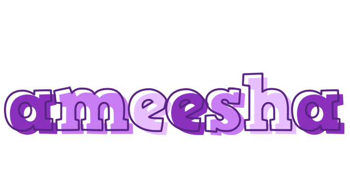 Ameesha sensual logo
