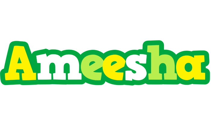 Ameesha soccer logo