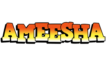 Ameesha sunset logo