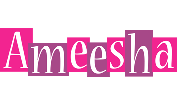 Ameesha whine logo