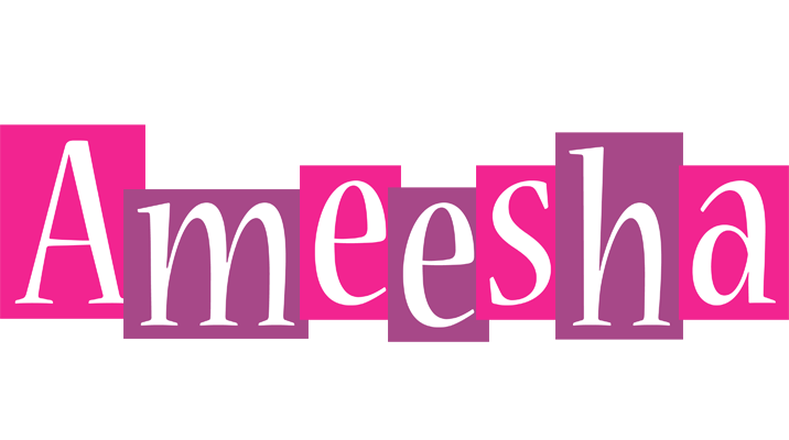 Ameesha whine logo