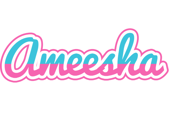 Ameesha woman logo