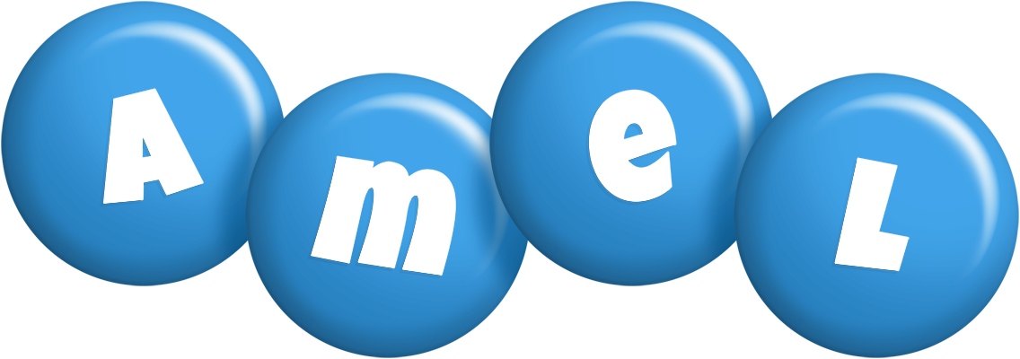 Amel candy-blue logo