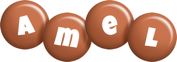 Amel candy-brown logo