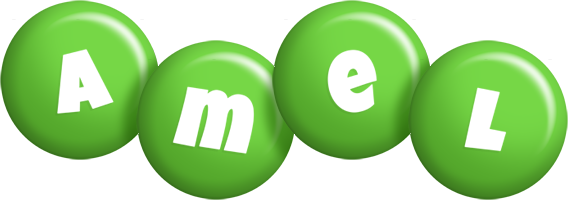 Amel candy-green logo