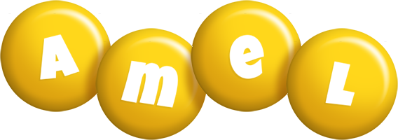 Amel candy-yellow logo