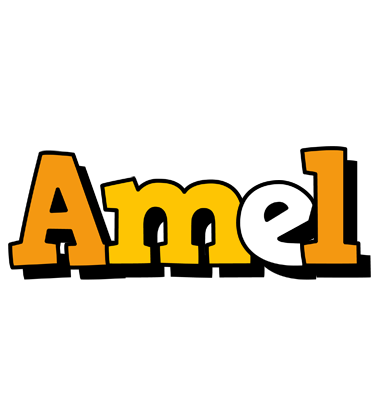 Amel cartoon logo