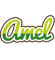 Amel golfing logo