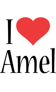 Amel i-love logo