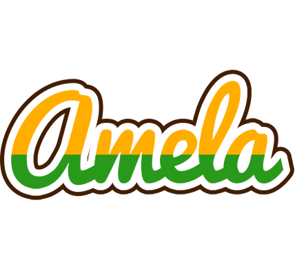 Amela banana logo