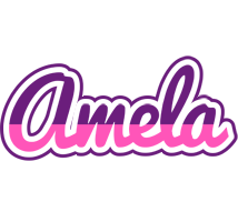 Amela cheerful logo