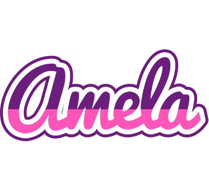 Amela cheerful logo