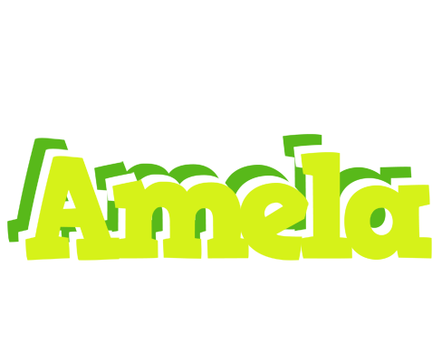 Amela citrus logo