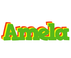 Amela crocodile logo