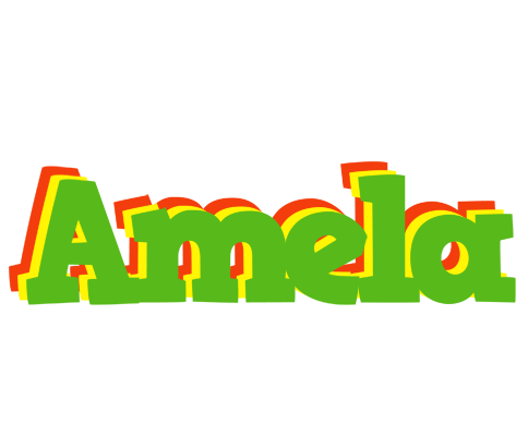 Amela crocodile logo