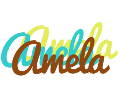 Amela cupcake logo