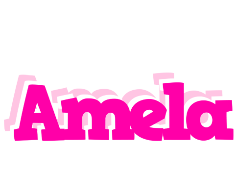 Amela dancing logo