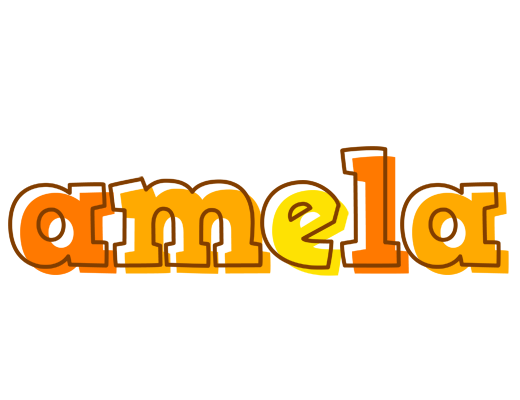 Amela desert logo