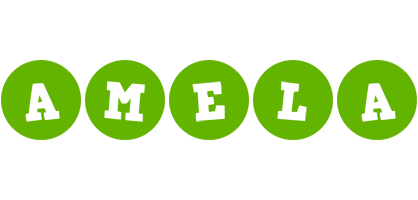 Amela games logo