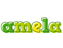 Amela juice logo