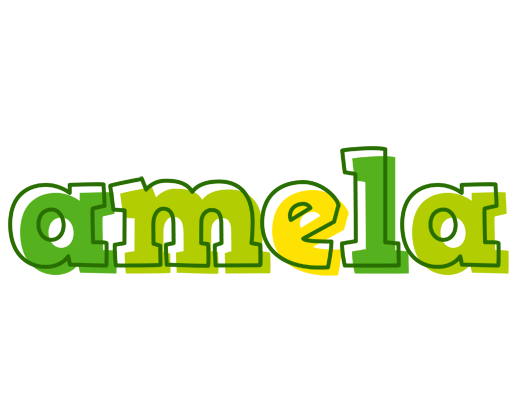 Amela juice logo