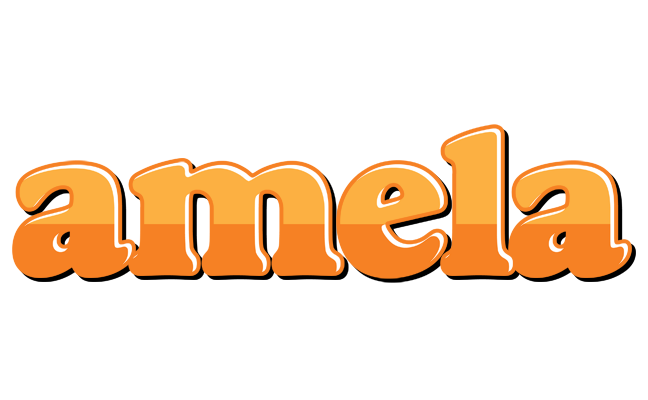 Amela orange logo