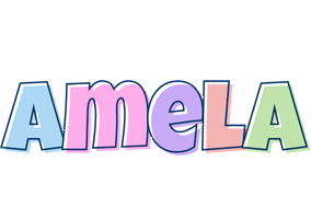 Amela pastel logo