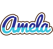 Amela raining logo