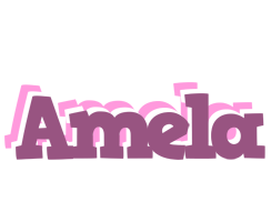 Amela relaxing logo