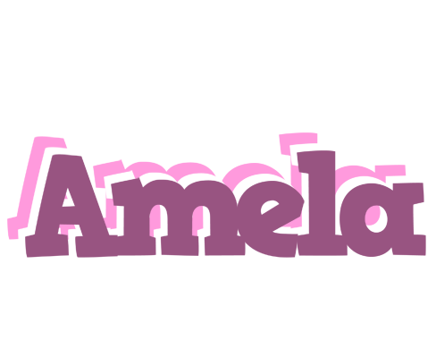 Amela relaxing logo