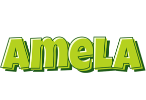 Amela summer logo