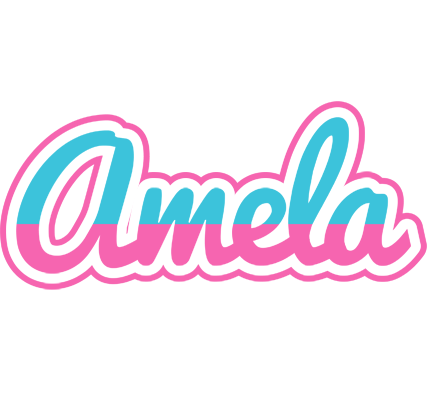 Amela woman logo