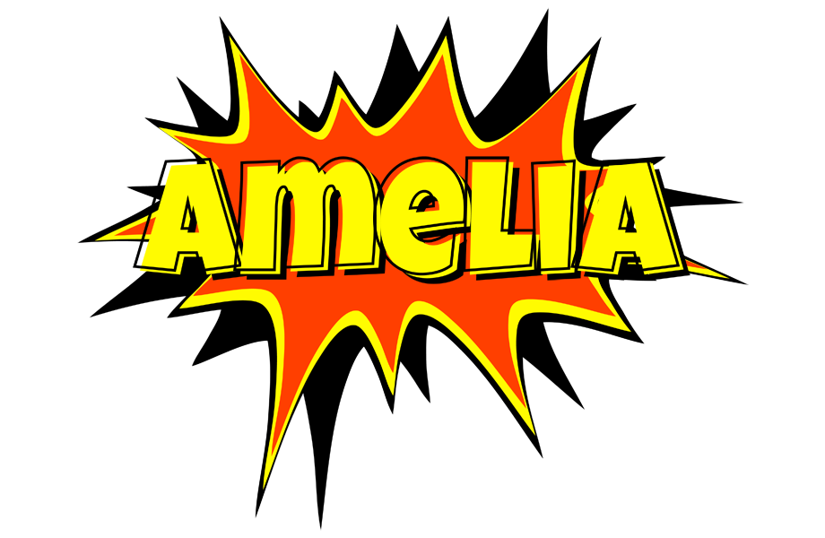 Amelia bazinga logo