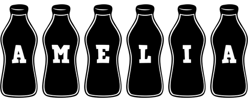 Amelia bottle logo