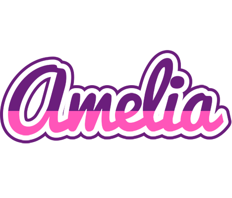 Amelia cheerful logo