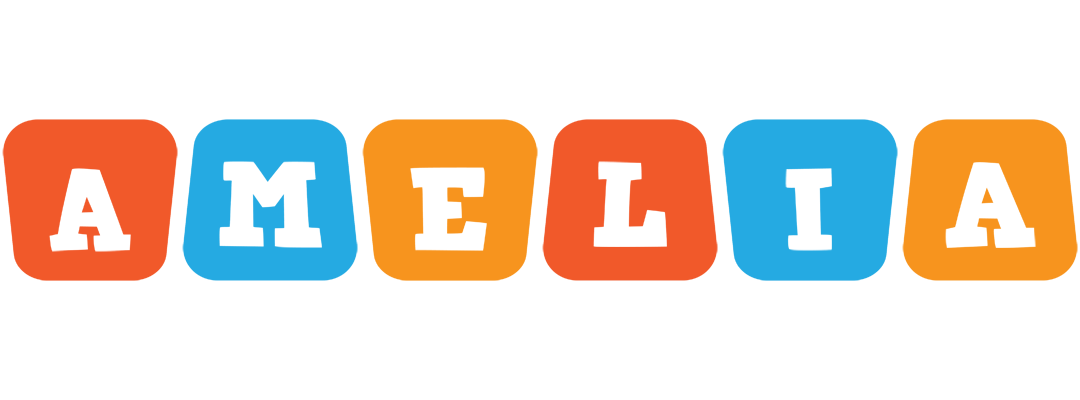 Amelia comics logo