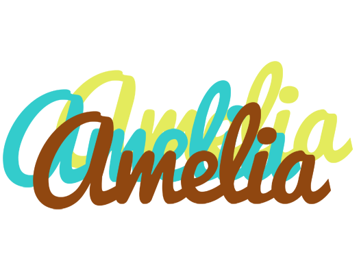 Amelia cupcake logo