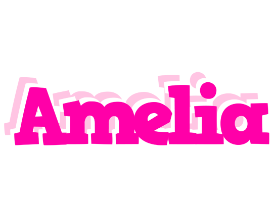 Amelia dancing logo